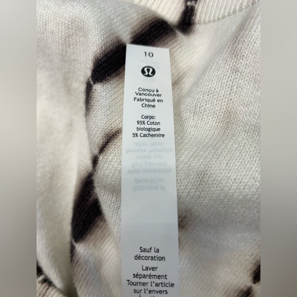 LULULEMON TIE DYE CREWNECK SWEATER - Picture 9 of 11